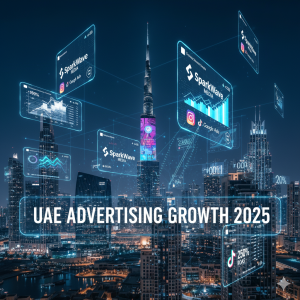 Top 10 marketing agencies in UAE 2025 Dubai skyline