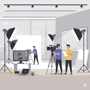 video content Dubai production team